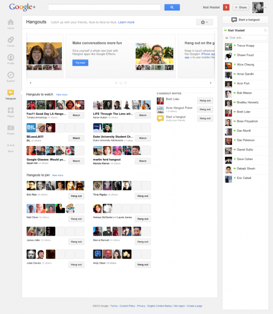 Google Plus - new 2